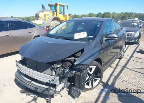 2016 Toyota Prius Three Touring из США, поврежденный, VIN JTDKARFU2G3002720